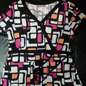 Koi scrub top